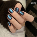 12ml 1-21pcs Brown Gold Cat Eye Gel Nail Polish