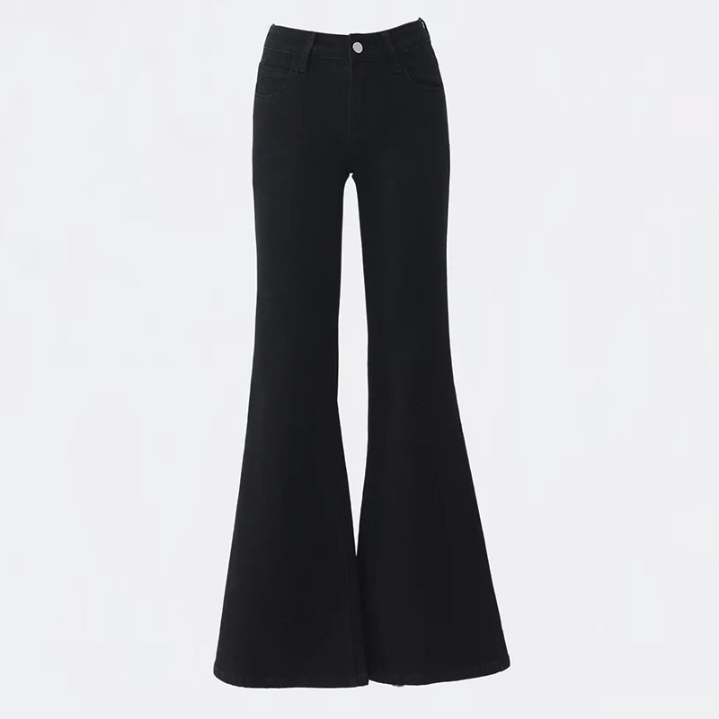 Low Waist Boot Cut Jeans