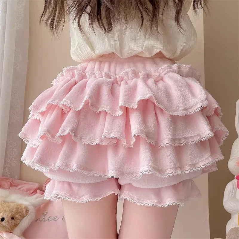 Bow Pleated Sweet Shorts
