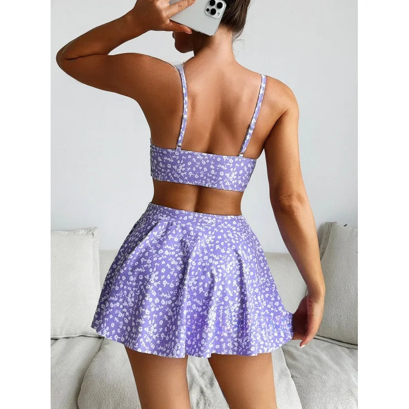 Floral Three-Piece Set