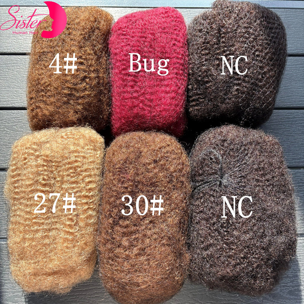 30g/Pack 10-18In 4C Afro Kinky Human Hair