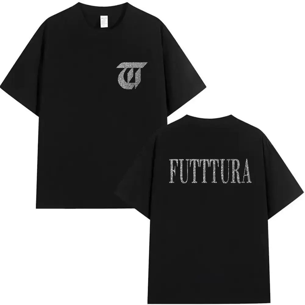 Hip Pop Tees Singer TINI STOESSEL Futtura Tour New Album Graphic T-shirts Fashion Harajuku Short Sleeve Cotton Casual Streetwear