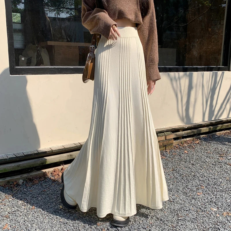 Knitted Midi Skirt