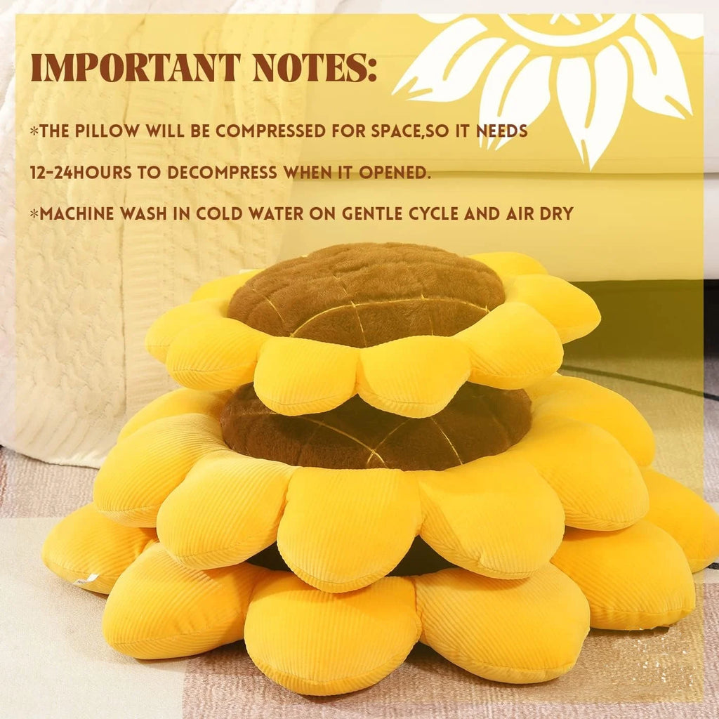 Sunflower Throw Pillow