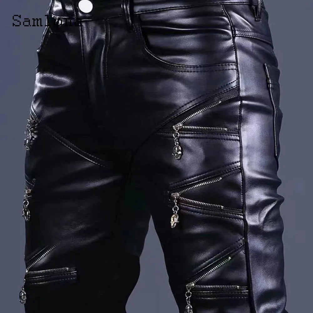 PU Leather Pants