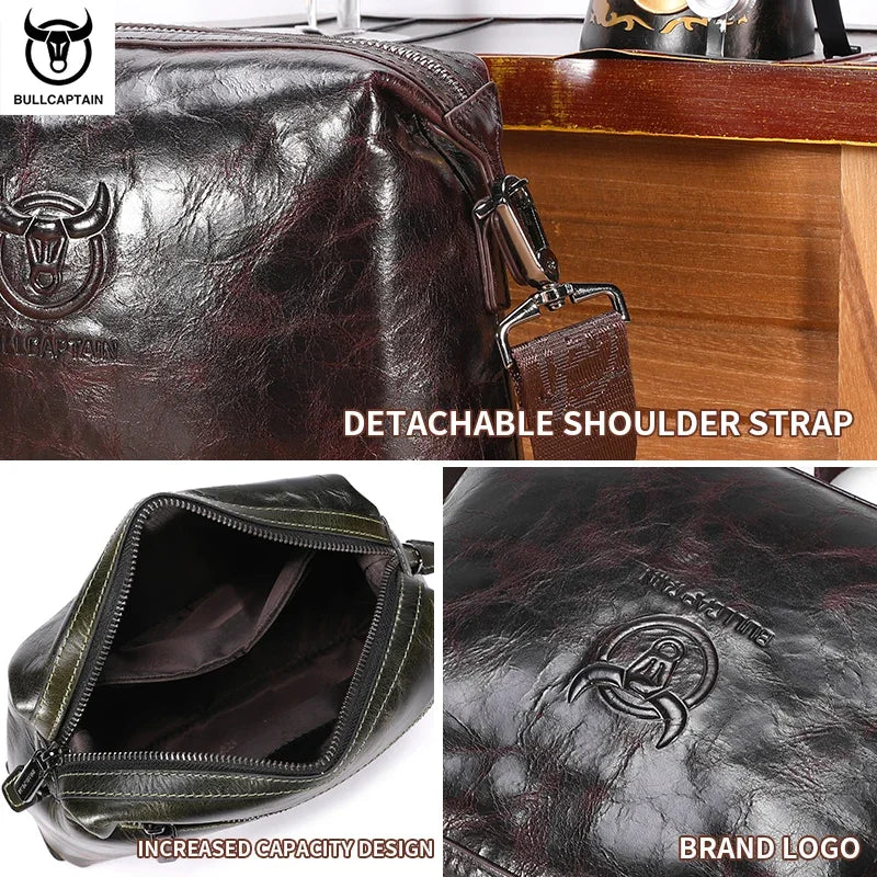 Genuine Leather Shoulder Bag