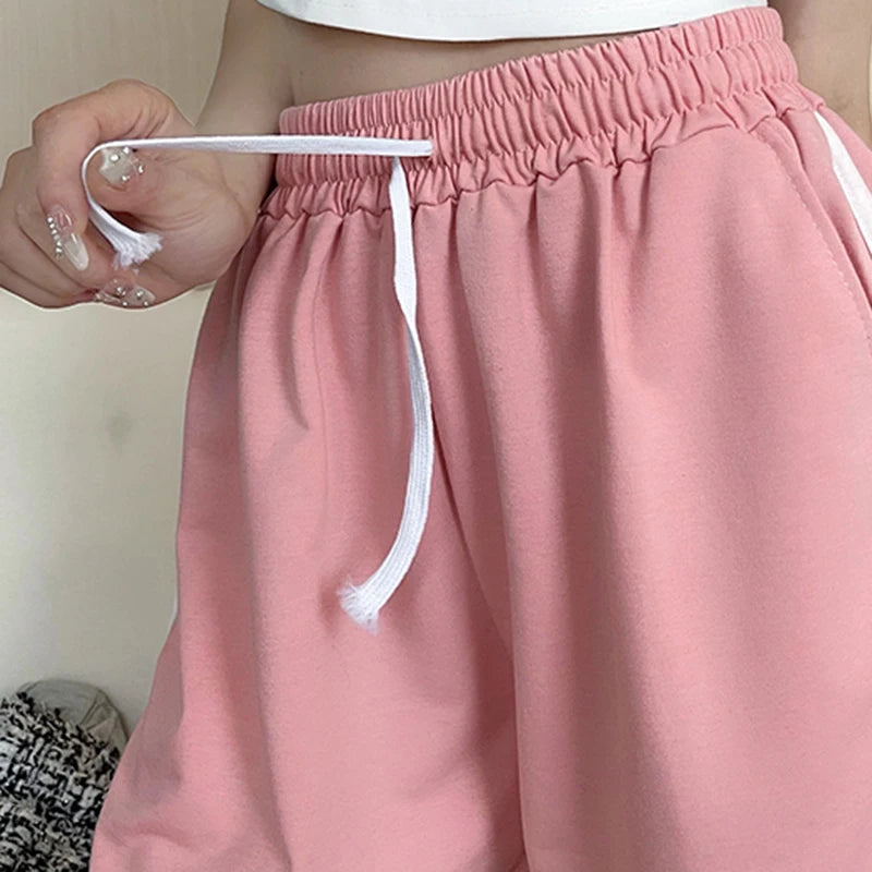 High Waist Baggy Shorts