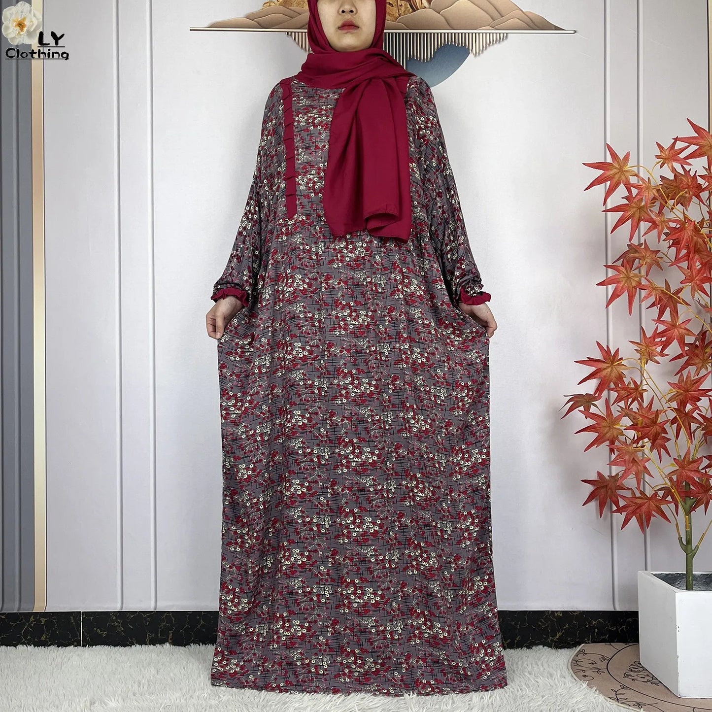 Long Sleeves Abaya