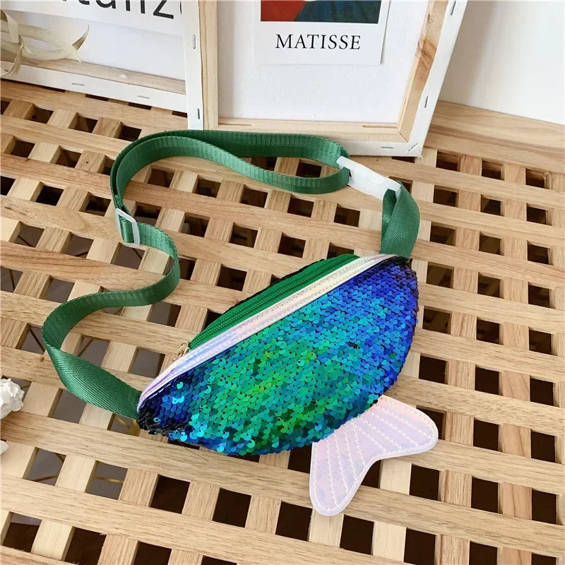 Kids Sequin Mermaid Fanny Pack