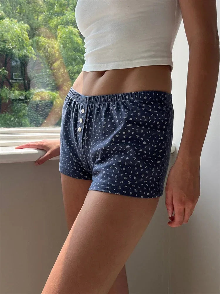 Casual Elastic Shorts