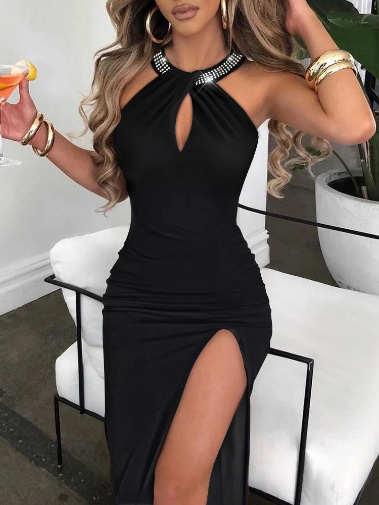High Split Party Dress