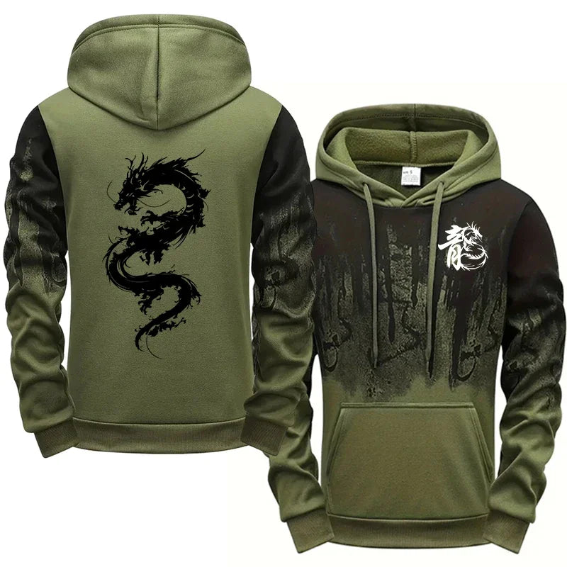 Dragon Graphic Tracksuit Set