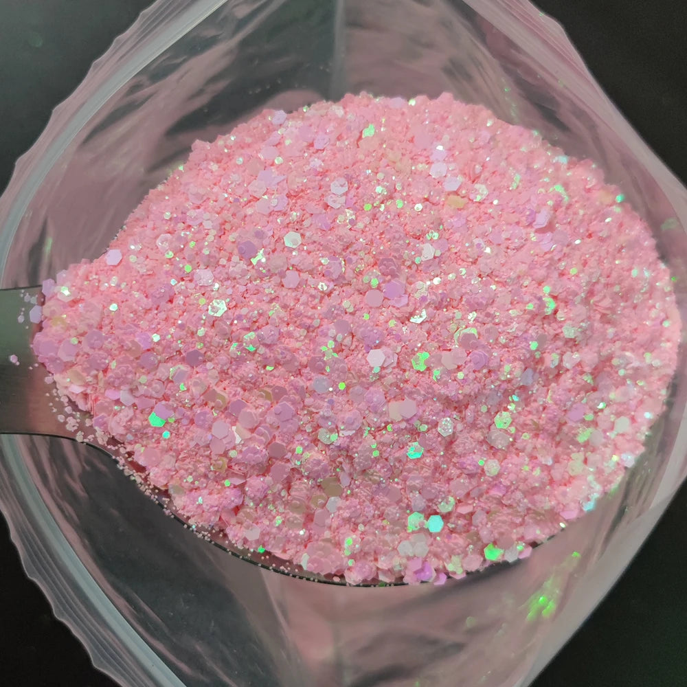 1KG Wholesale Mixed Size Holographic Nails Sequins Manicure Glitter Flakes Paillettes Nail Art Decorations Body/Face Glitter