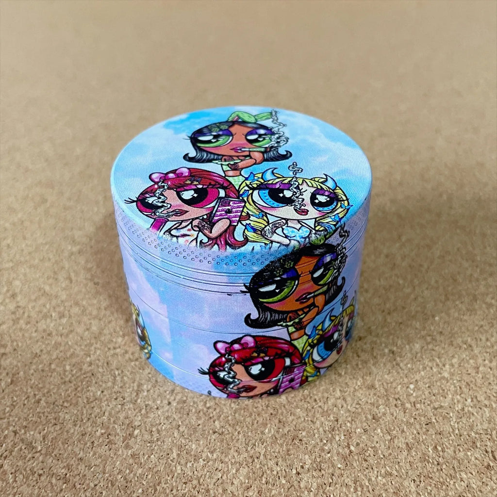 2inch/50mm Smoking Besties Metal Herb Grinder Smoking Accessories