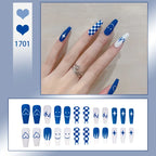 24P Rainbow Fake Nail