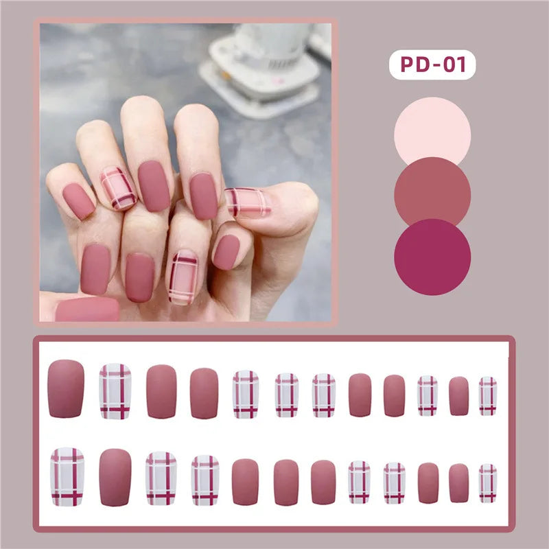 24pcs Fake Nails