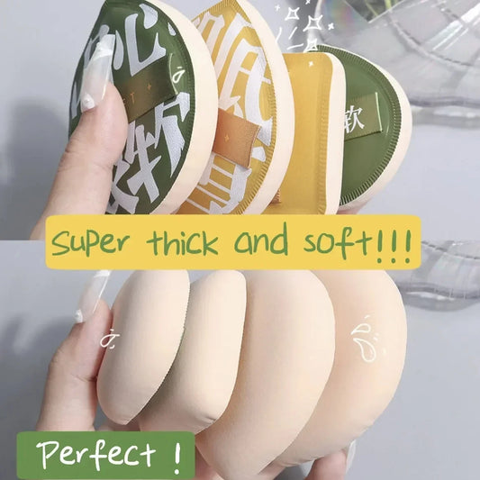 2/9Pcs Makeup Sponge Puff Set Makeup XL Powder Concealer Super Soft Elastic Cotton Face Base Make Up Cosmetic Puff Beauty Tools