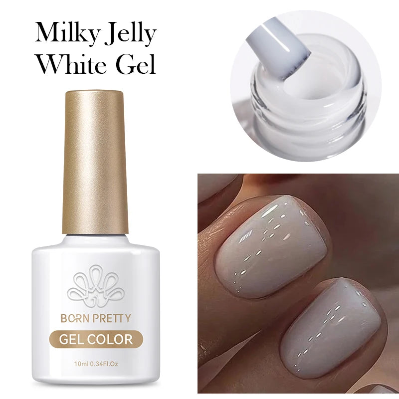 BORN PRETTY 10ml Water Light Cat Magnetic Gel Nail Polish Shining Super Sliver-light Holographics Soak Off UV Gel Varnish