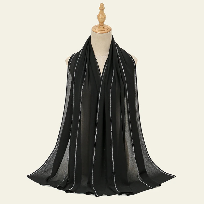 Diamond Chiffon Hijab