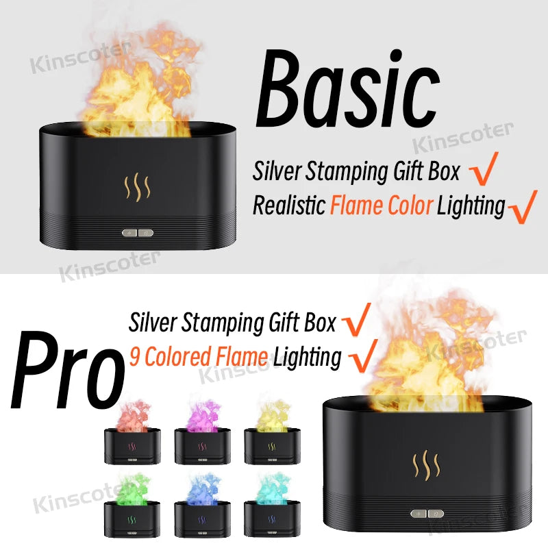 Colorful Flame Humidifier