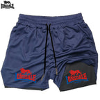 Pattern Printed Fitness Shorts