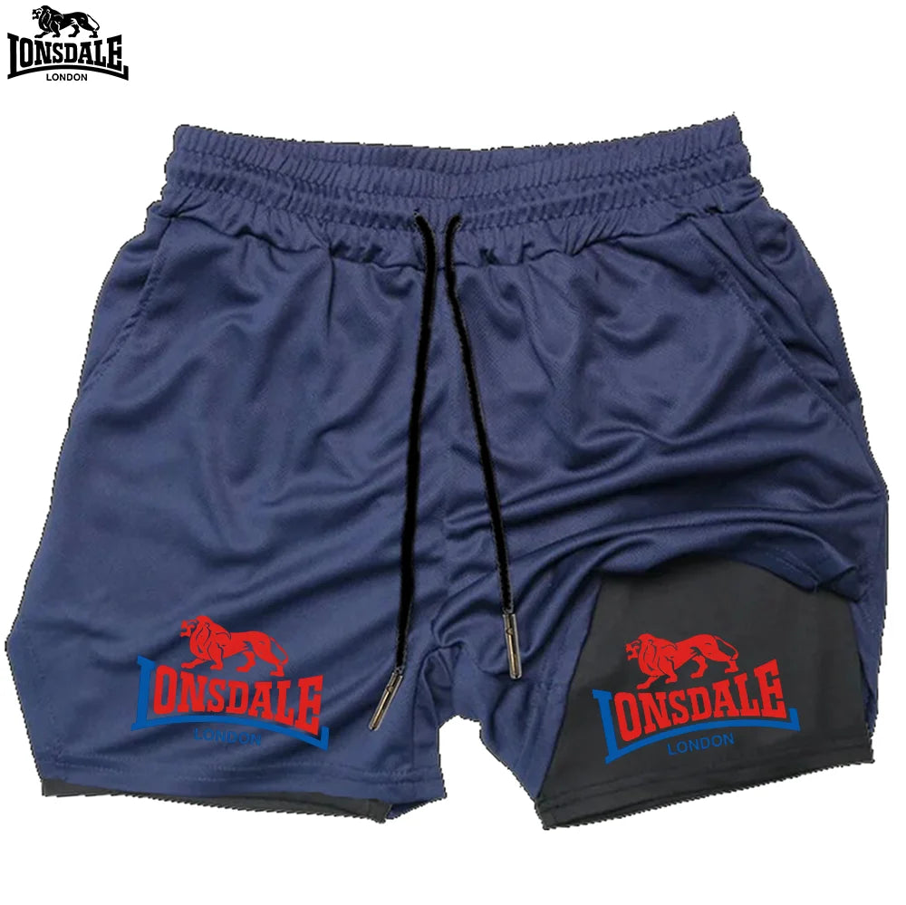 Pattern Printed Fitness Shorts