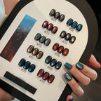 12ml 1-21pcs Brown Gold Cat Eye Gel Nail Polish