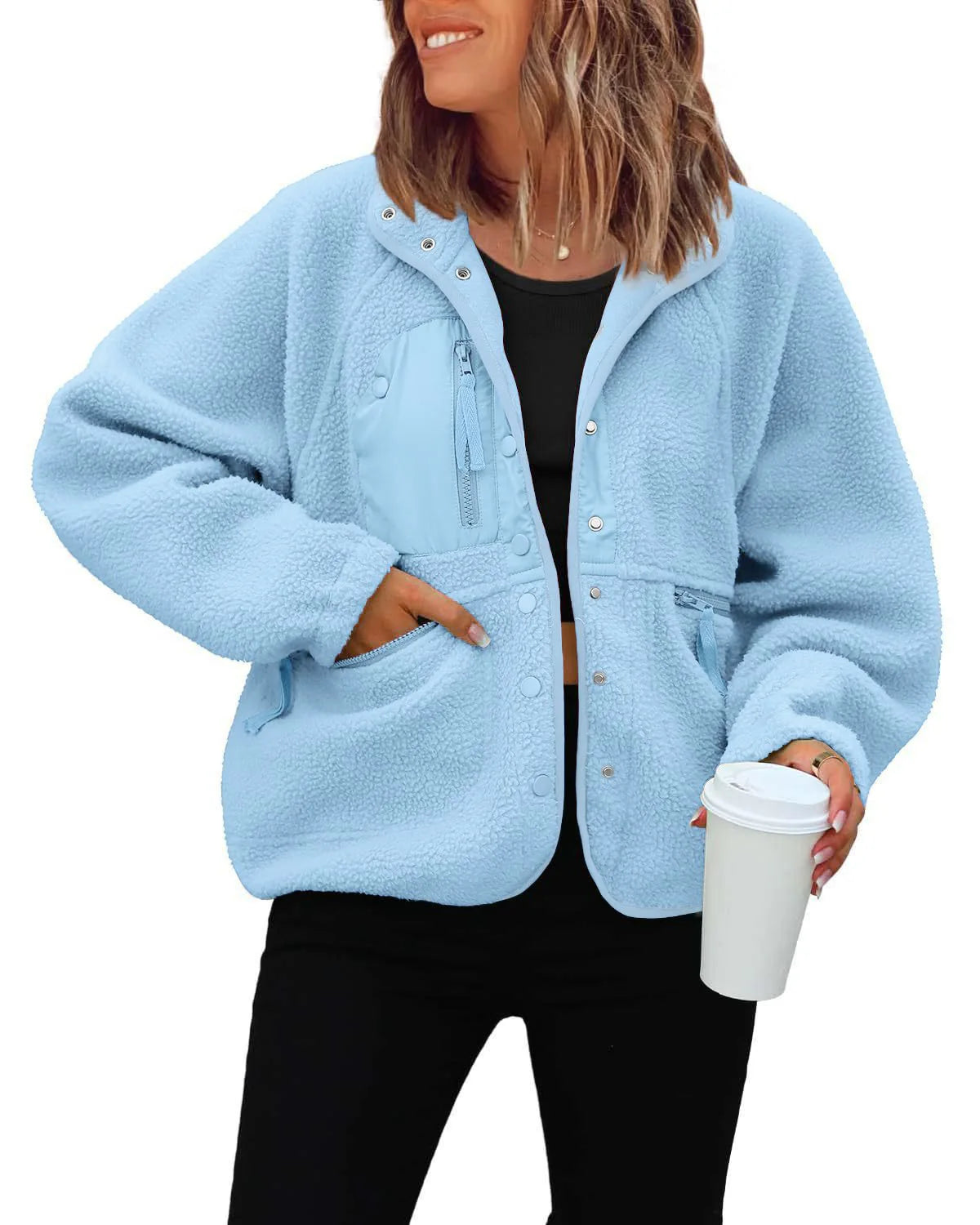Fleece Loose Jacket