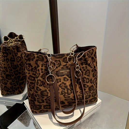 Leopard Print Handbag