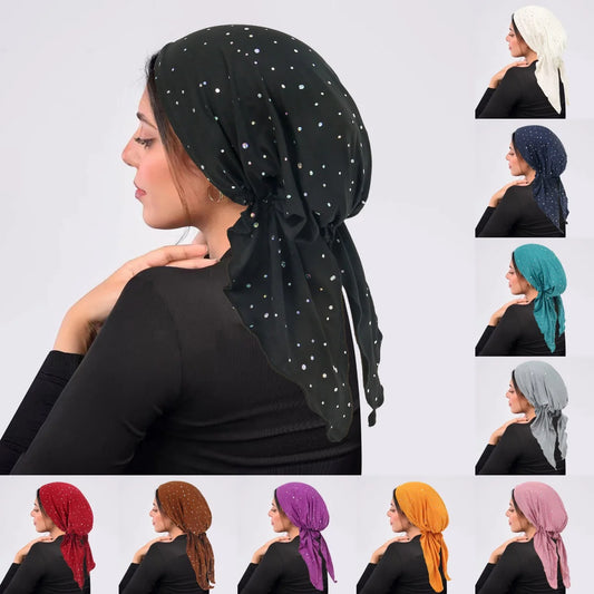 Rhinestone Hijab