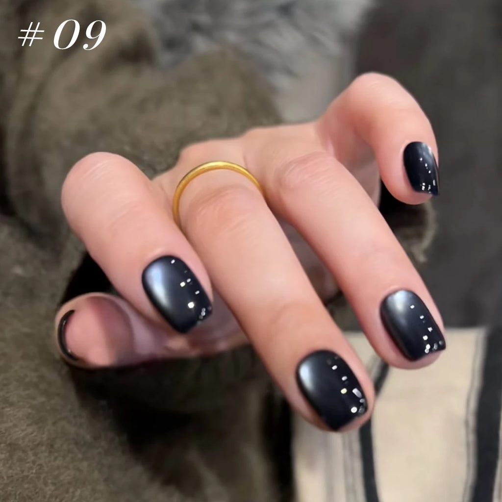 12ml 1-21pcs Brown Gold Cat Eye Gel Nail Polish