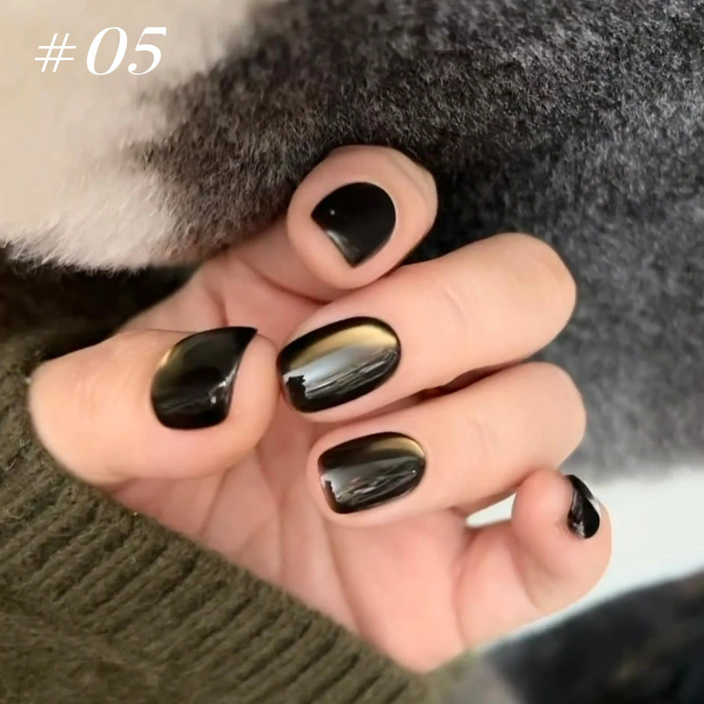 12ml 1-21pcs Brown Gold Cat Eye Gel Nail Polish