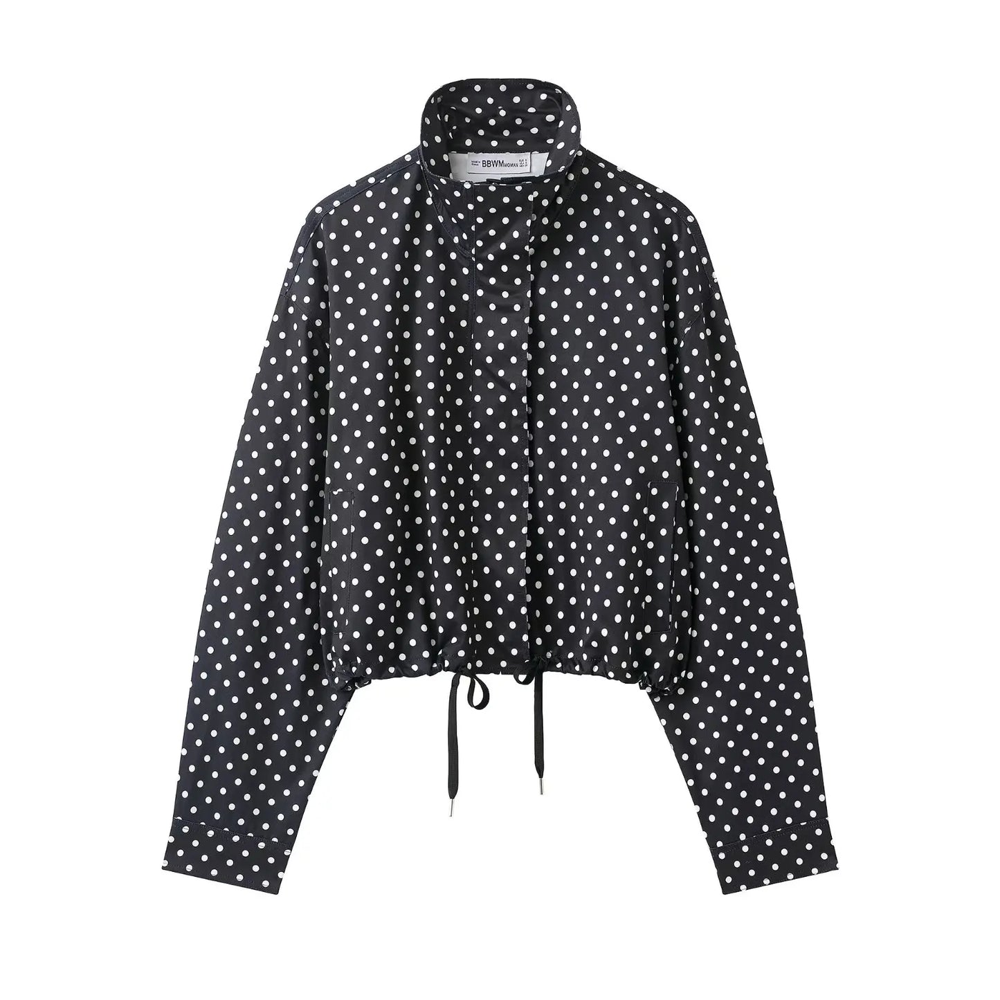 HH Polka Dot Print Short Coat