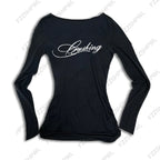 Letter Print T-Shirt