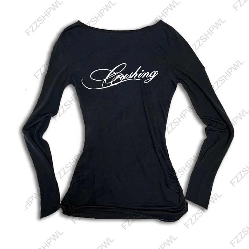 Letter Print T-Shirt