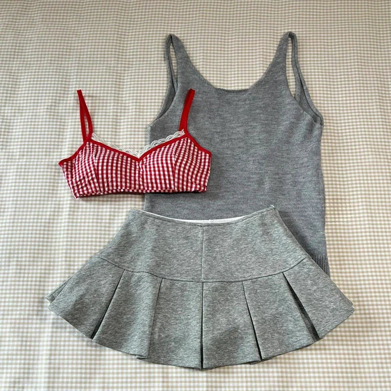Sweet Solid Gray Set