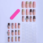 24pcs Sweet Stars Press On Nails