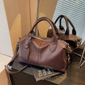 Classic Pebble-Grain Satchel