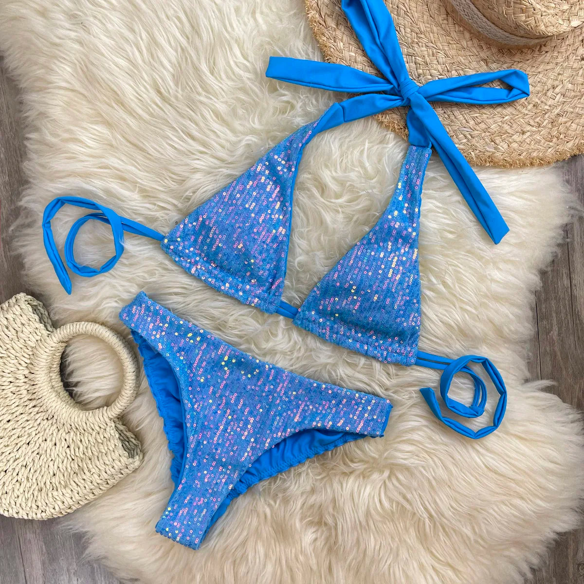 Sequins Sparkle Bikini