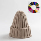 Knitted Solid Beanie