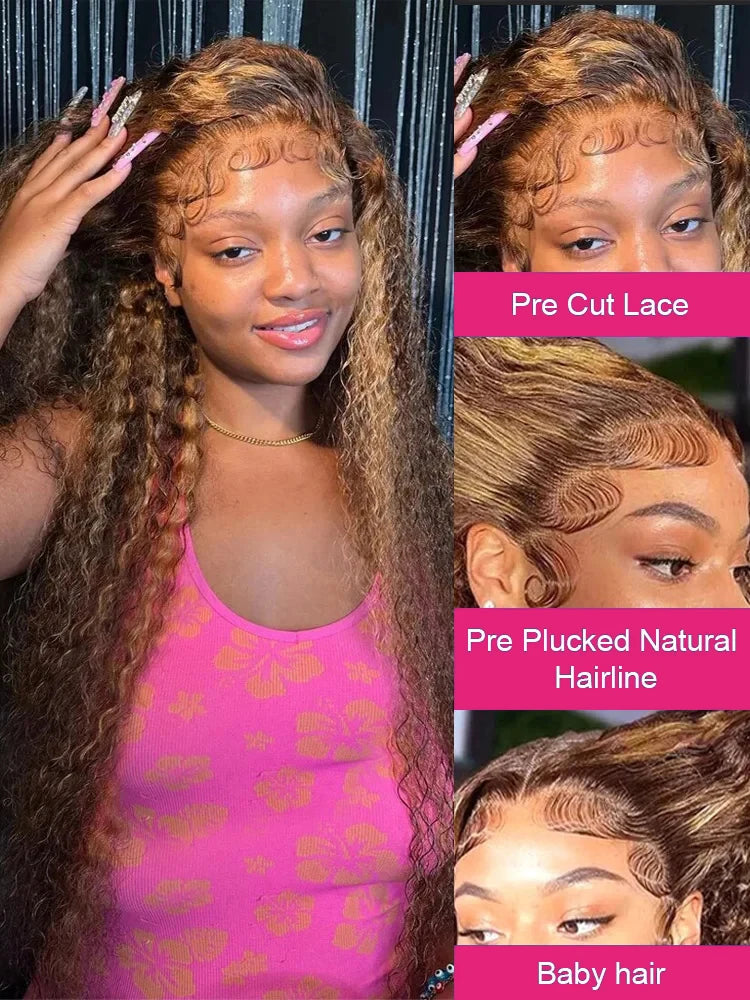 Curly Brazilian Lace Front Wig