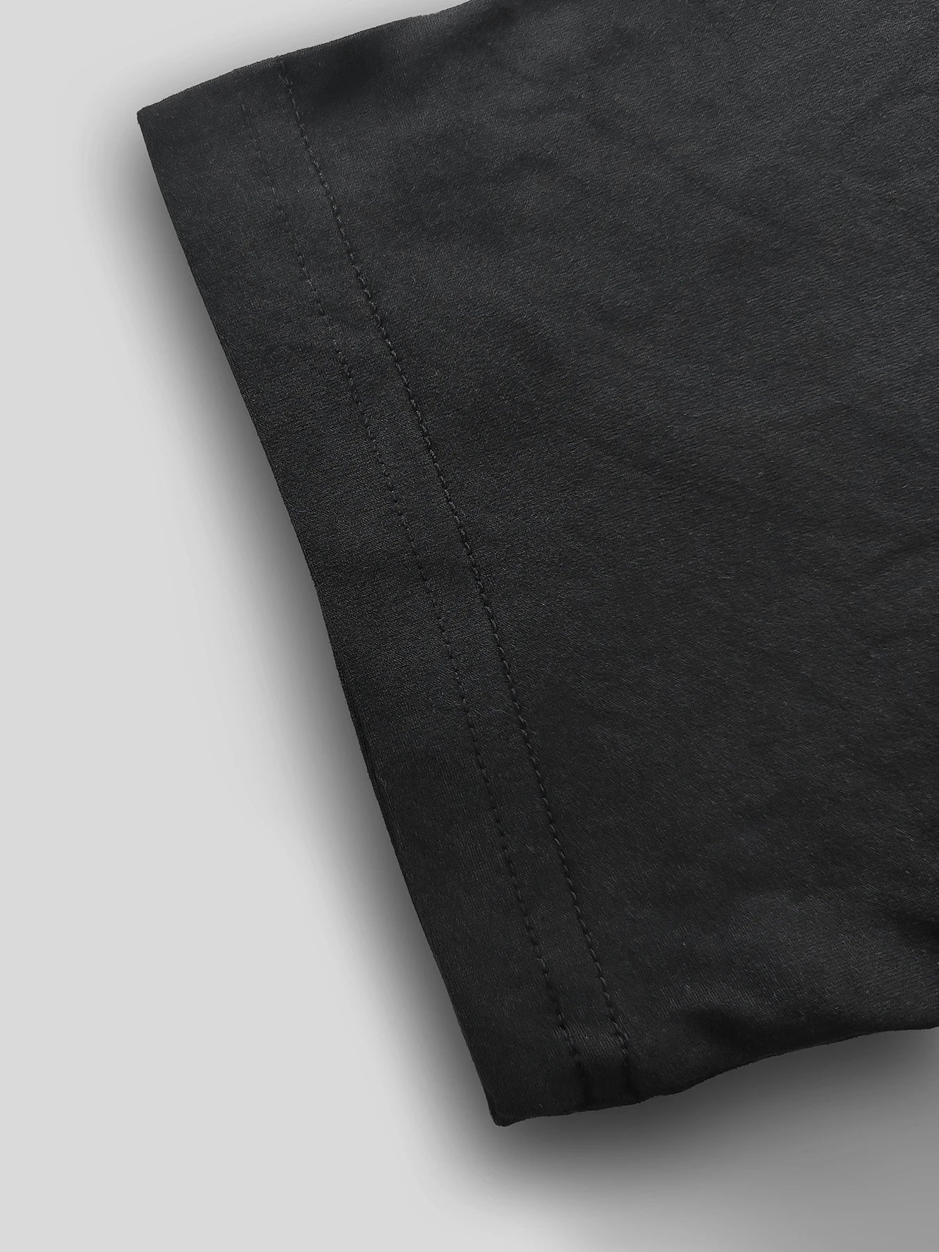 Letter pattern round neck T-shirt