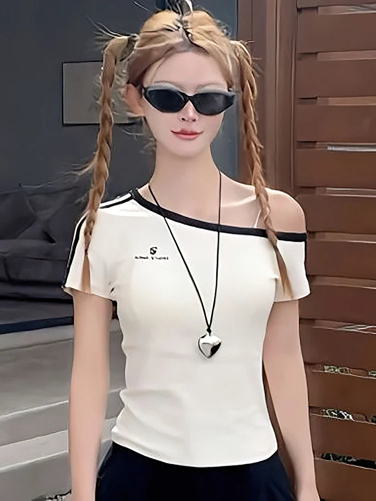 Off Shoulder Sport Top
