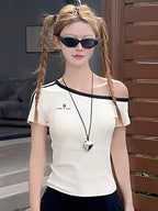 Off Shoulder Sport Top