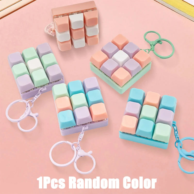 Fidget Decompression 9 Keyboard Key Toy