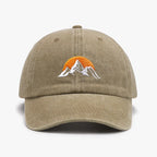 Embroidered Sunset Baseball Hat