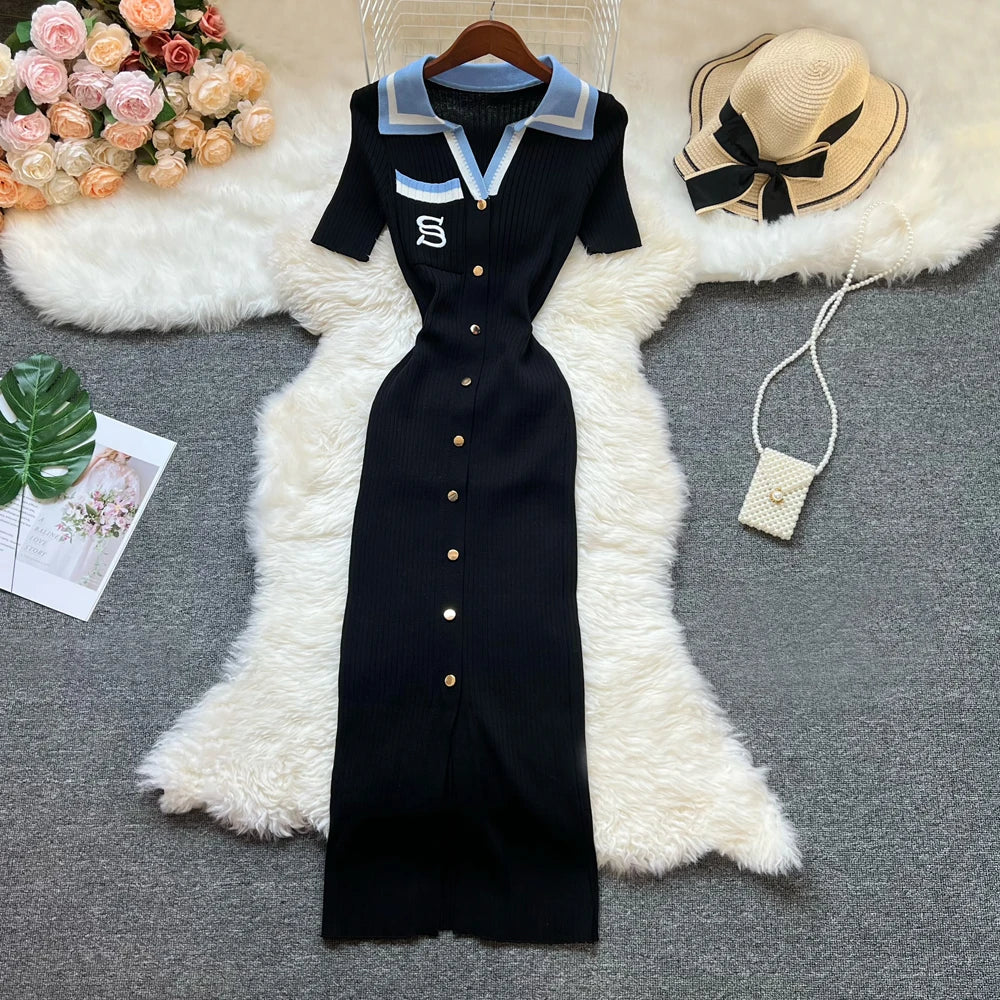 Knitted Long Dress