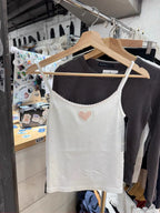 Girls And Cats Embroidered Cami