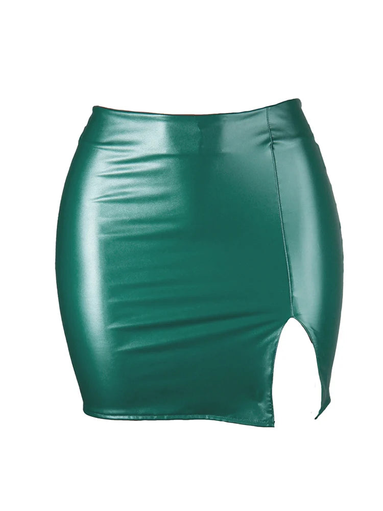 Leather Skirt