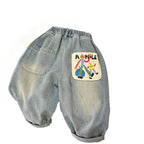 Simple Loose Casual Straight Tube Pants